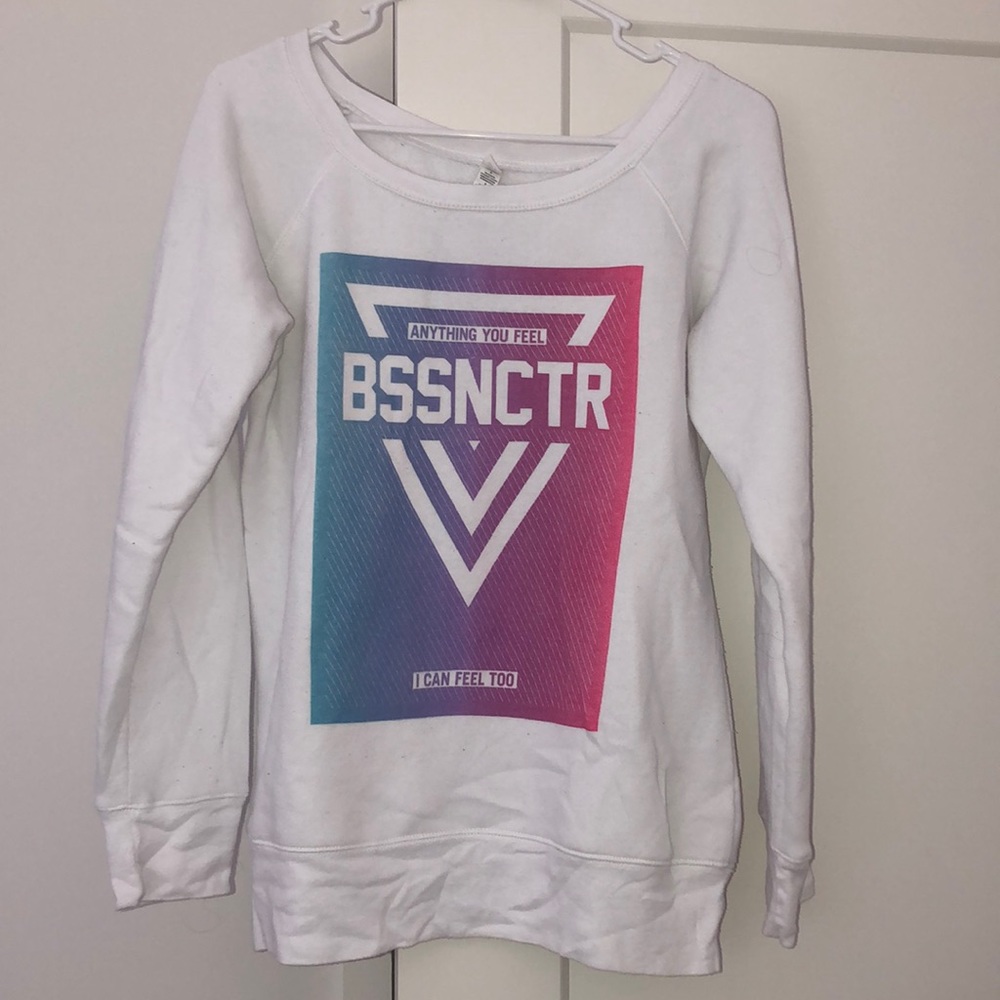 BASSNECTAR 🦋 EMPATHY OFF THE SHOULDER SWEATSHIRT